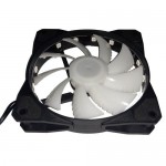 12cm 15 LED lights RGB Cooler DC Fan PWM Custom Programming Rainbow Illuminated Ultra Silent